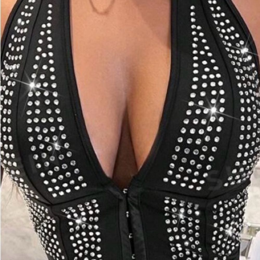 New diamond crop top